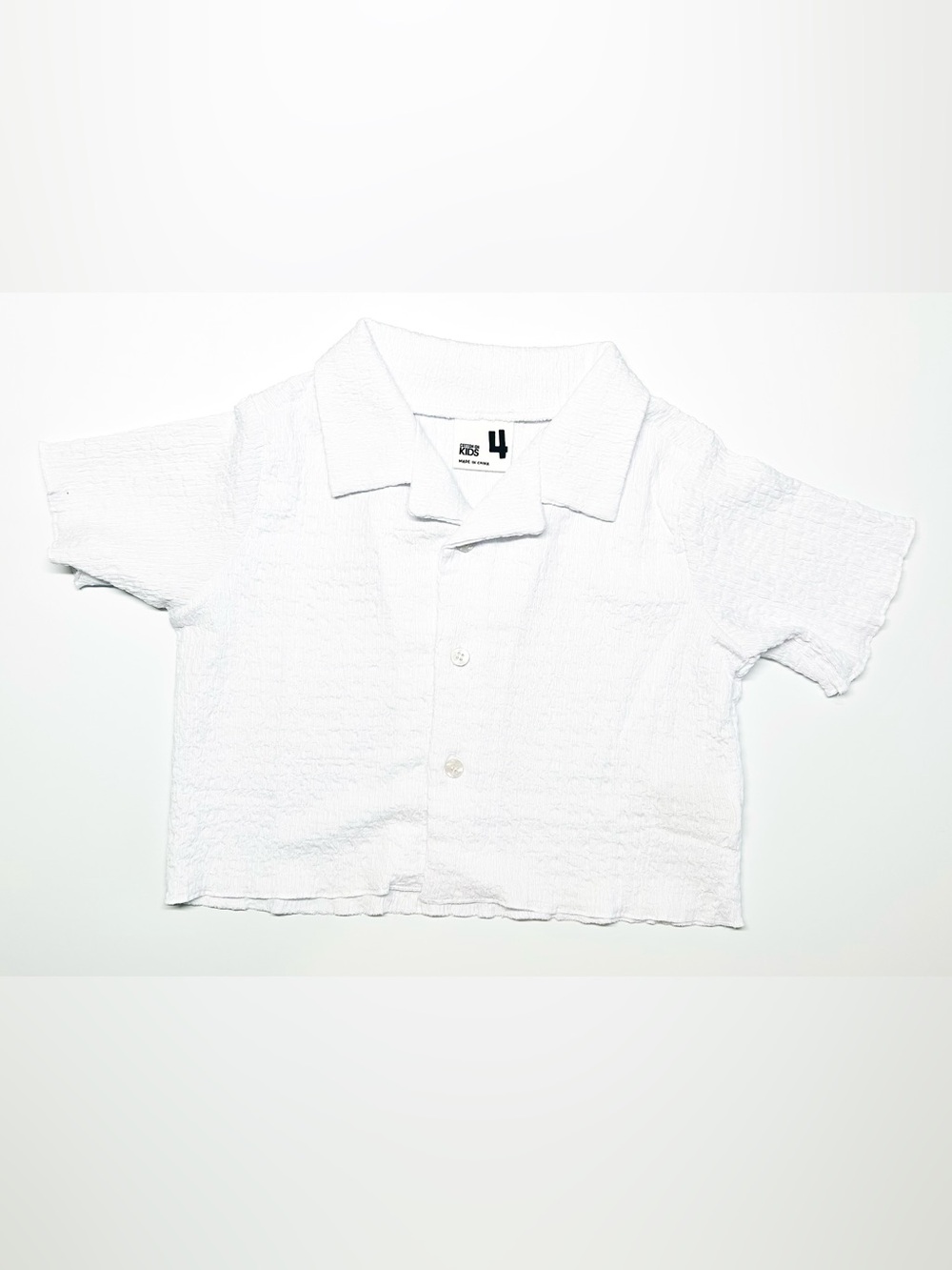 Cotton On Girls white Button Up Top